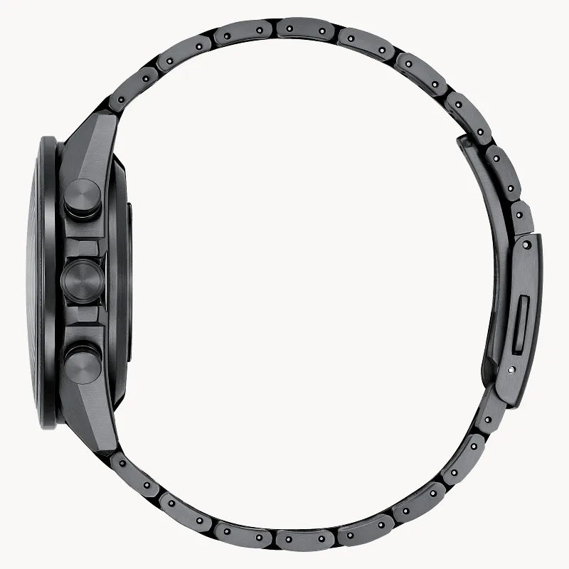 ATTESA HAKUTO-R Black Dial Super Titanium with DLC Coating ATTESA HAKUTO-R Black Dial Super Titanium with DLC Coating